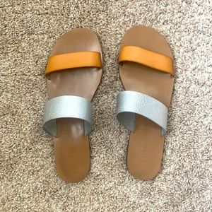 J. Crew Boardwalk Double Strap Sandals